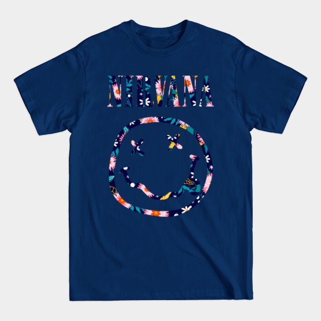 flowers smiley - Band - T-Shirt