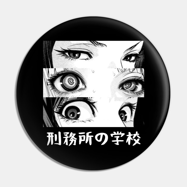 Anime Aesthetic Eyes Drawings Prison School Eyes 2 Sad Japanese Anime Aesthetic Prison School Pin Teepublic prison school eyes 2 sad japanese anime aesthetic