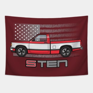 USA Red N White Tapestry