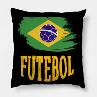 Brazil Futebol Fan Pillow