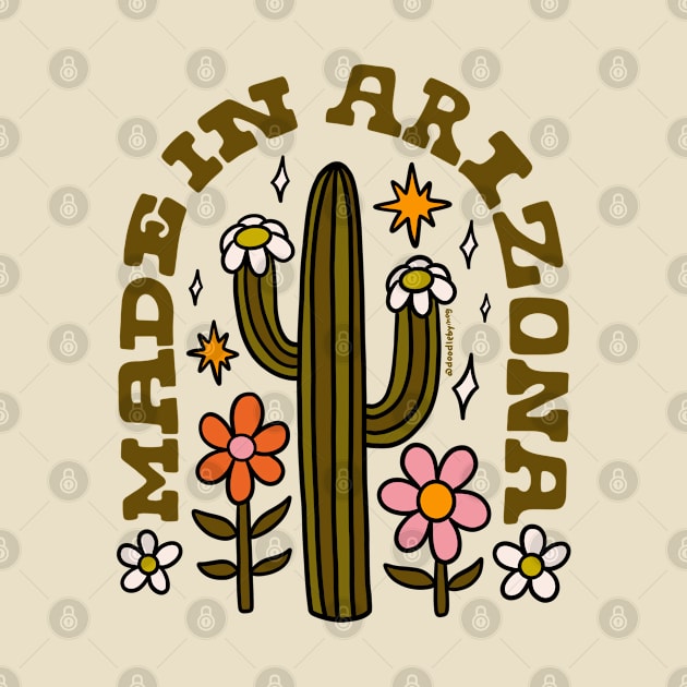 Made In Arizona by Doodle by Meg