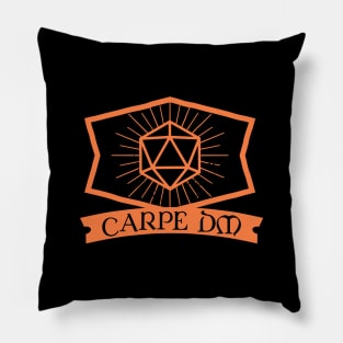 Carpe DM Game Master Tabletop RPG Gaming Pillow