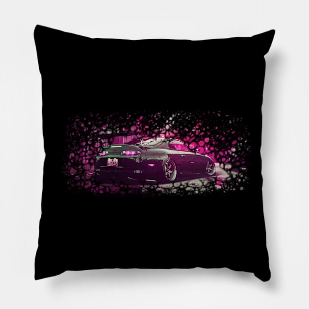 supra mk4 Pillow by HorizonNew