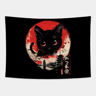 Kawaii Cat Kindness Tapestry