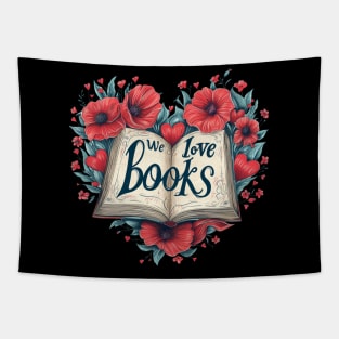 We love Books Tapestry