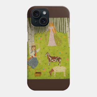 Wood Maiden Phone Case