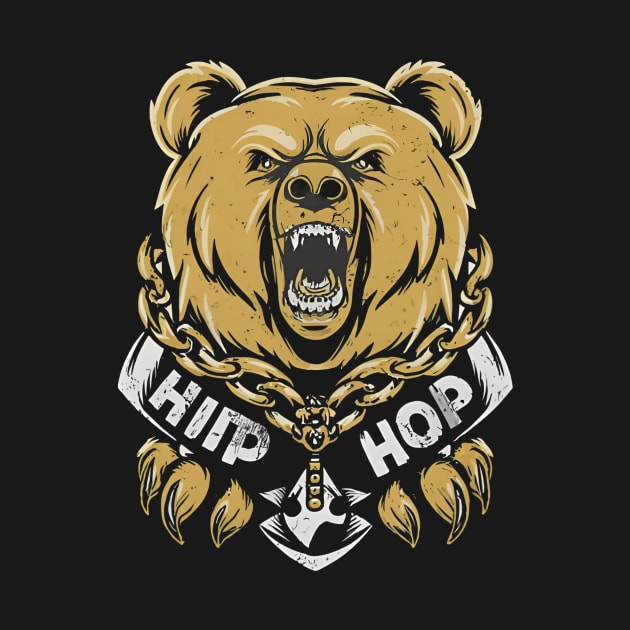 Hip hop bear by Nikisha