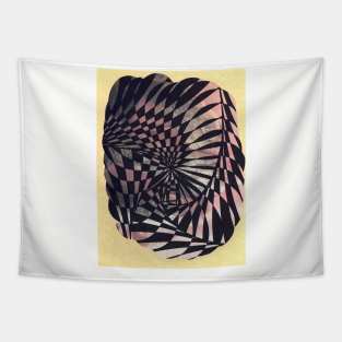 FURRY DOUBLE VORTEX Tapestry