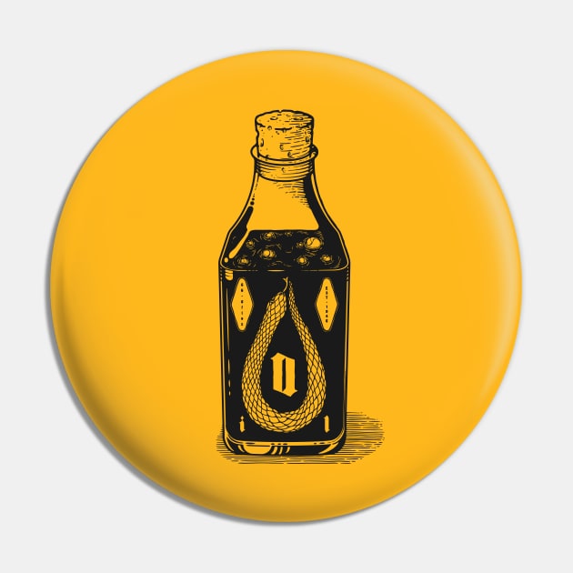 Snake Oil Pin by andbloom