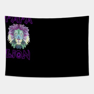 PAPA LION POPULAR T-SHIRT Tapestry