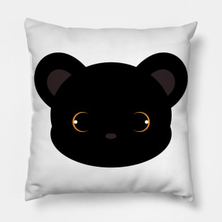 Cute Black Leopard Pillow