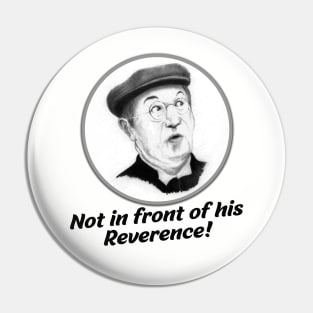 Dad's Army Verger tee Pin