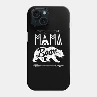 Mama Bear Mothers Day Family Matching Couple Phone Case