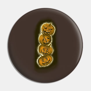 Spooky Pumpkins Pin