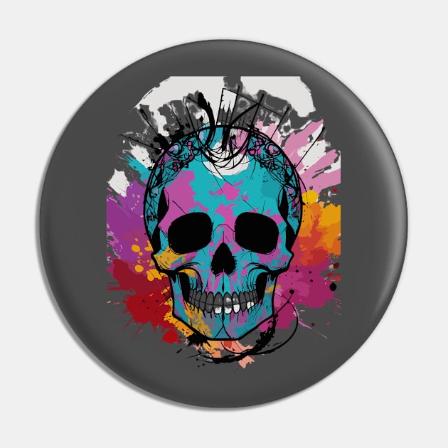 Skull Pin by Prime Quality Designs