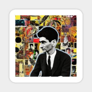 Kafka Collage Magnet