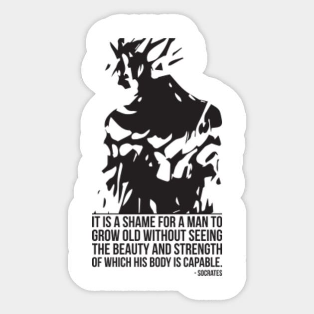 Beauty And Strength Goku Workout Sticker Teepublic