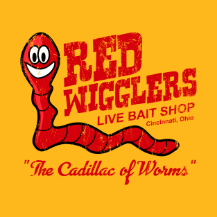 Red Wigglers from WKRP in Cincinnati, distressed T-Shirt