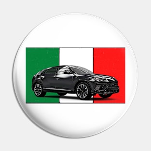 Urus Italian Print Pin