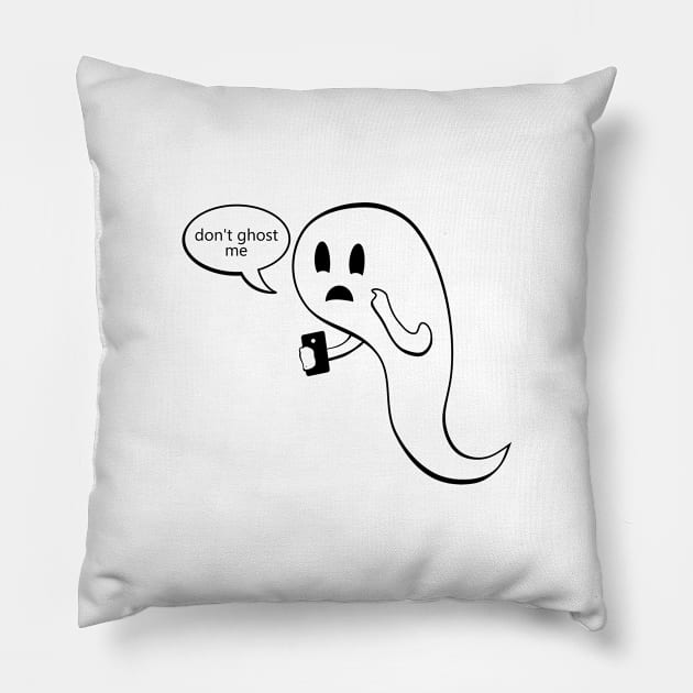 Ghosting Pillow by Bruce Brotherton