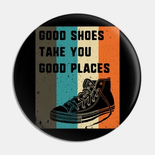 Good Shoes for You in Retro Pin