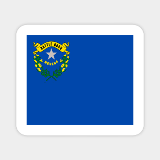 Nevada flag. USA Magnet