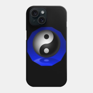 Yin Yang - Blue Phone Case