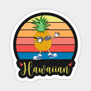 Pineapple Hawaiian Tropical Magnet