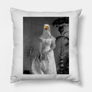 A Vulture ous Lady Pillow