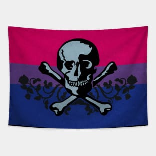 Birate (Bisexual Pirate) Flag Tapestry