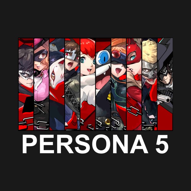 Persona 5 Strikers all member - 2 by Leonard