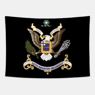 Regimental Colors - 36th Infantry Regiment Tapestry