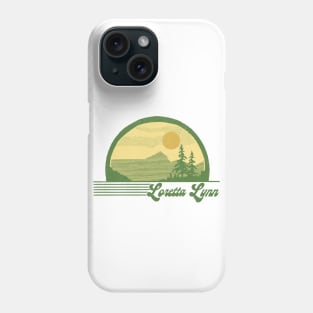 Loretta Lynn / Retro Style Country Fan Design Phone Case