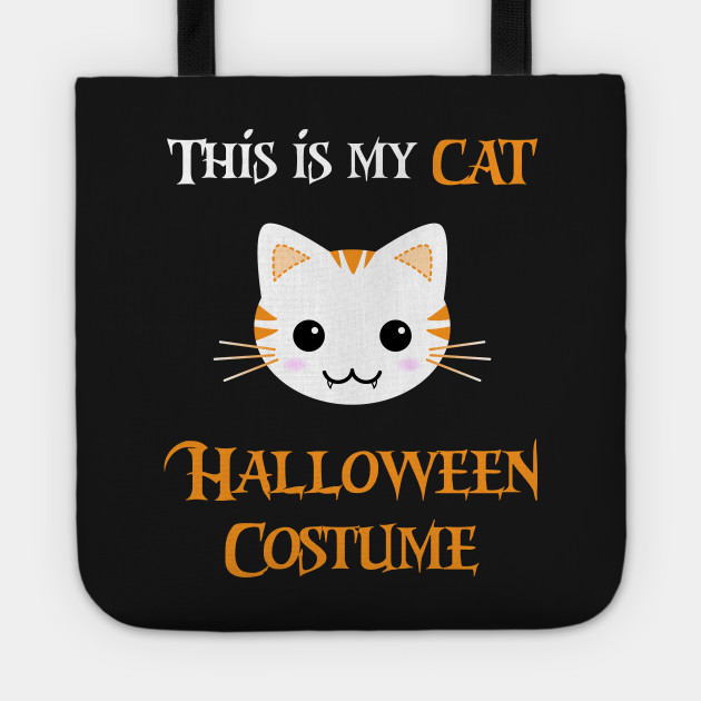This Is My Cat Halloween Costume Cute Cartoon Kawaii Cat