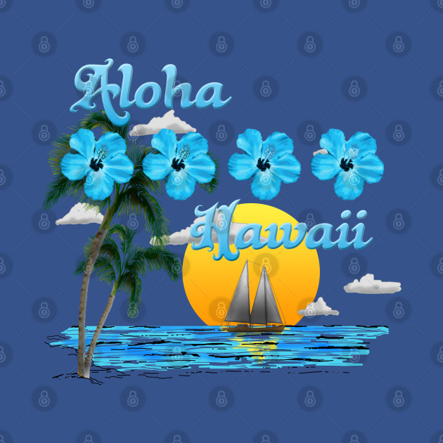 Aloha Hawaii Flowers by macdonaldcreativestudios