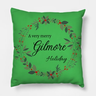 A Very Merry Gilmore Holiday-Dark Pillow