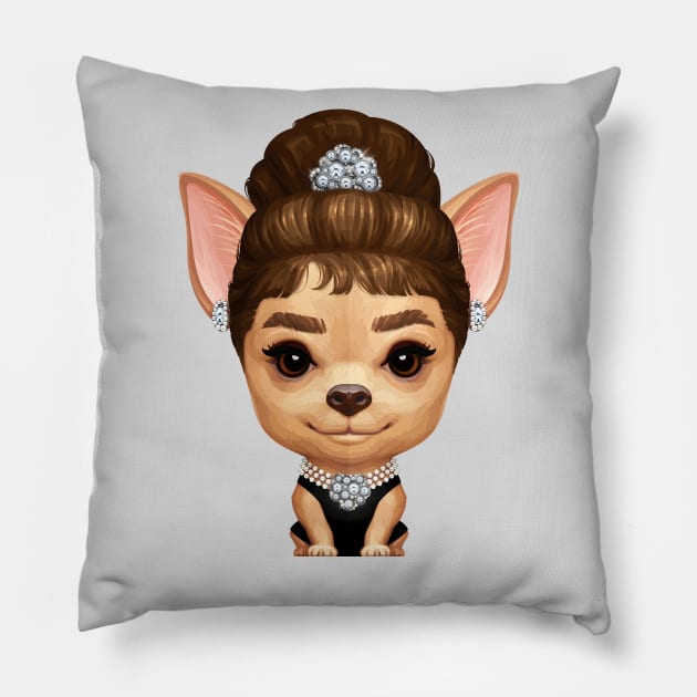 Chihuahua Pillow by stonemask