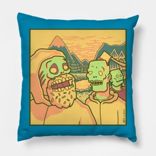 Zombies: Gone Hiking Pillow