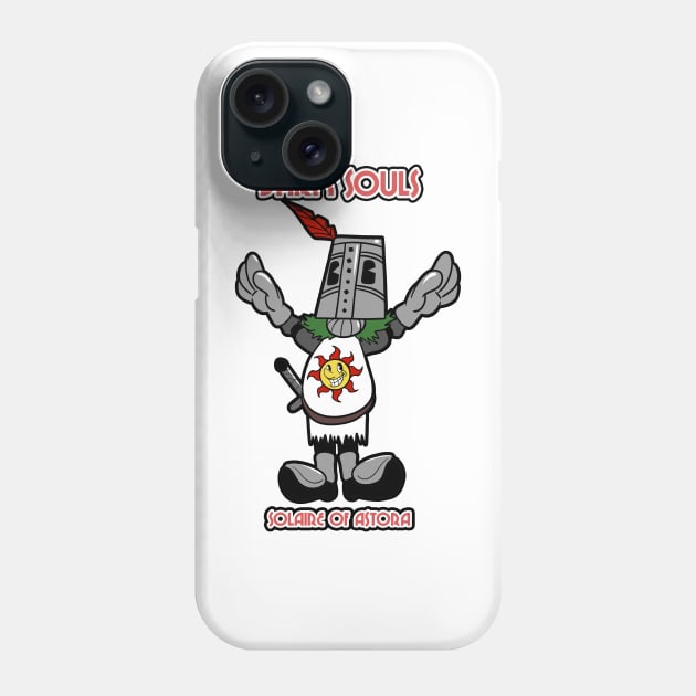 Solaire of Astora Cuphead Style! Phone Case by Mustakro