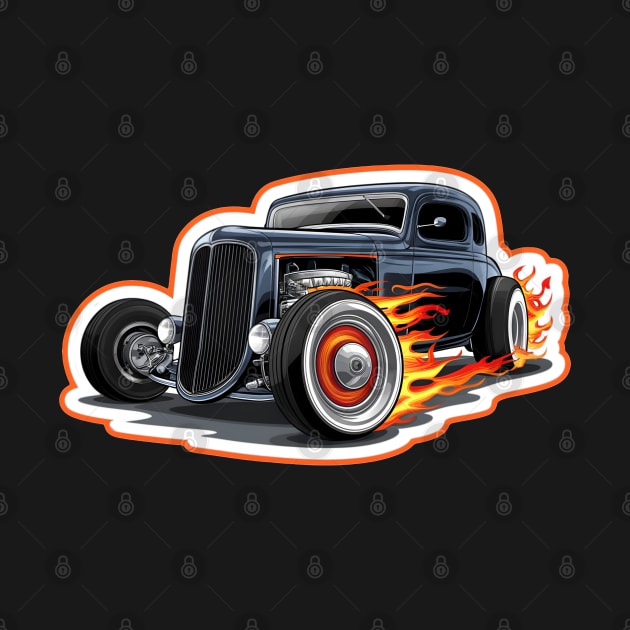 Hot Rod Car by Wilcox PhotoArt