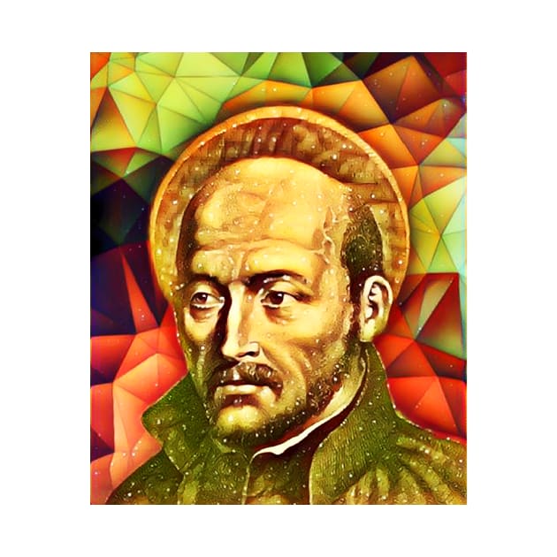 Ignatius of Loyola Snow Portrait | Ignatius of Loyola Artwork 15 by JustLit