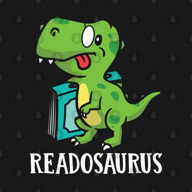 Readosaurus - book and dinosaurs lovers by GothicDesigns