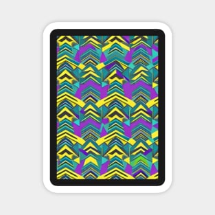 African Print Pattern Magnet