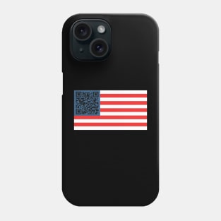 Trump Dance QR with America Flag Phone Case