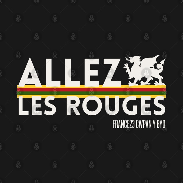 Allez Les Rouges, France 23, Cwpan y Byd by Teessential