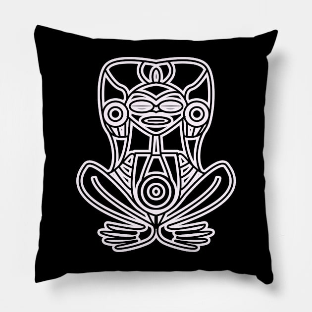 Atabey Pillow by Wickedcartoons