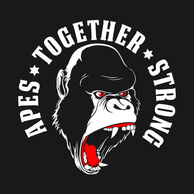 Apes Together Strong by wloem