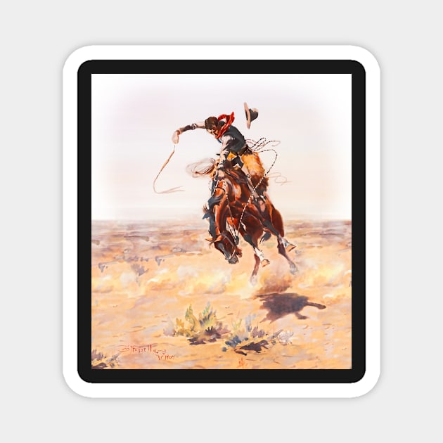 Wild West Series Bad Horse Magnet by allovervintage