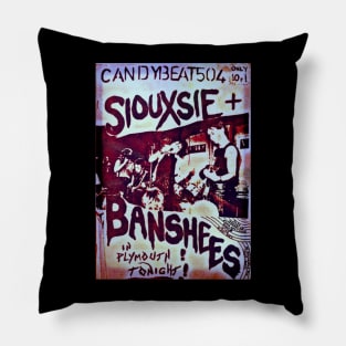 Siouxsie and the Banshees Live Performances Pillow