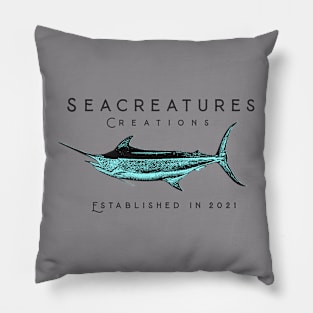 Black Marlin Pillow